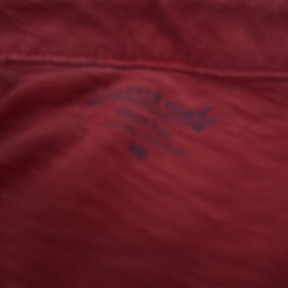 XS mens red polo worn once EUC - Picture 3 of 3